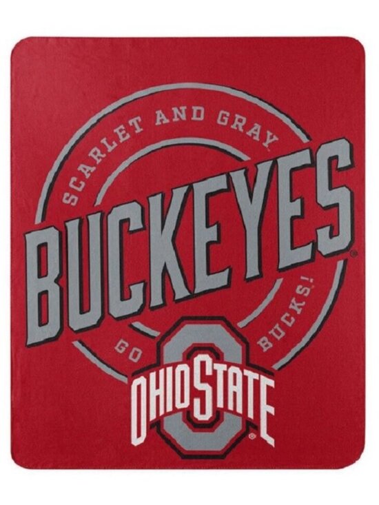NCAA Other - Ohio State Buckeyes Fleece Throw Gift Blanket Football NCAA College Soft Campus